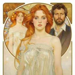 a beautiful painting of young winona ryder by Alphonse Mucha and by Mark Brooks and by john william waterhouse and by arthur rackham, Art Nouveau, Neo-Gothic, gothic, award winning painting, hyperdetailed, detailed