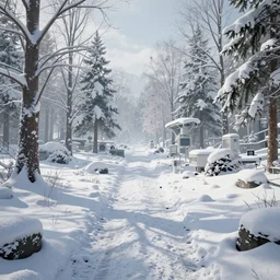 a unreal engine scene, concept art, hyperrealistic, ultra realistic, trending on artstation, high quality, winter, plain, advanced technology, highly detailed, path traced, soft lighting, video game, soft colors, digital art, 8 k hdr, octane render, unreal engine 5,