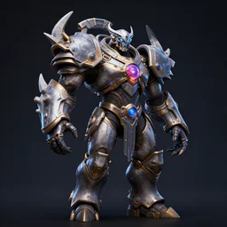 galgatron the destroyer of uranus, unreal engine render