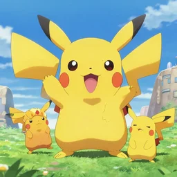 A 100 pikachus