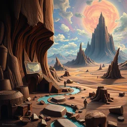 impossible chocolate by beeple, artgerm, salvador dali, bruce pennington, frank, stella, makoto shinkai, angus mckie, alex grey, don bluth, akira toriyama, chris moore, kaja foglio, andre masson, dr. suess, brian despain, chesley bonestell. symbolism, surrealism, artstation, 8 k