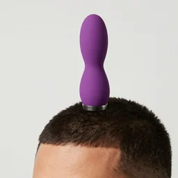 a dildo on Justin Suns head