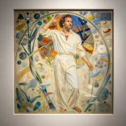robbie williams art by mucha.