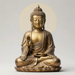 buddha as a cat