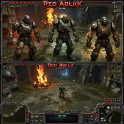 3 d render of rts game in style of red alert 3, metro exodus, tiberium wars, octane render, corona render,