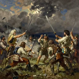 battle of viyana, by igor vasnetsov and jakub rozalsky