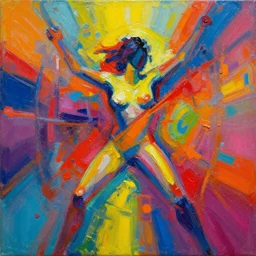 rapture, vibrant, colorful, painting, painterly, abstract