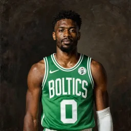 Jaylen Brown, Boston Celtics Jaylen Brown 6th President of the United States, 1825-1829, Portrait by George Peter Alexander Healy in 1858. Oil on canvas, White House Collection/White House Historical Association