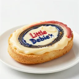professional gourmet food photography of little debbie's