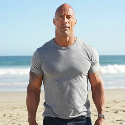 film still of walter white as dwayne johnson baywatch movie 2 0 1 7, 8 k