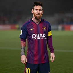 messi wearing h. e. v suit from half - life