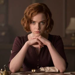 still of beth harmon in the queen's gambit series