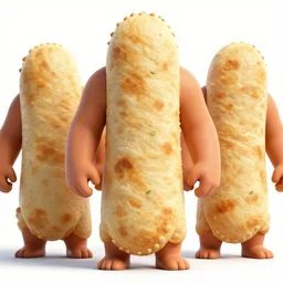 Tribe of giant half human half burrito cannibal burritos