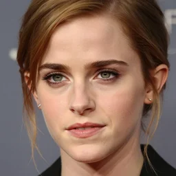 closeup of emma watson's face, high quality, 8 k, photorealistic, beautiful, film