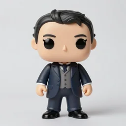 nicola tesla as stop motion vinyl action figure, plastic, toy, butcher billy style