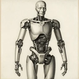 cyborg cybernetic exoskeleton by Albrecht Dürer