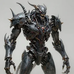 oimmortal beast from chinese mythology, sharp, slender and densely arranged teeth, dystopian, cyberpunk, nanotech demonic monster horror, mecha, ominous, intricate, studio, art by anthony macbain + greg rutkowski + alphonse mucha, concept art, 4 k, sharp focus