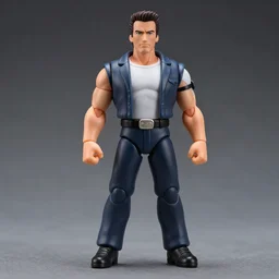 an anime nendoroid of arnold schwarzenegger