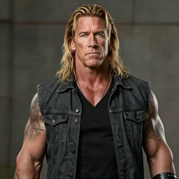 jhon cena in sons of anarchy very detailed 4k quality super realistic