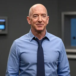 jeff bezos in the backrooms