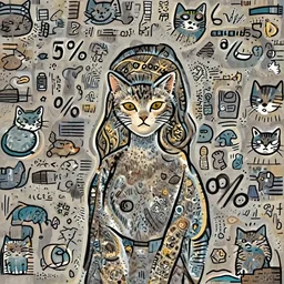 a woman 20%cat
