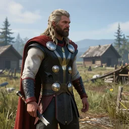 Film still of Thor, from Red Dead Redemption 2 (2018 video game)