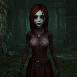 screenshot of chilindrina in silent hill ( 1 9 9 9 ),