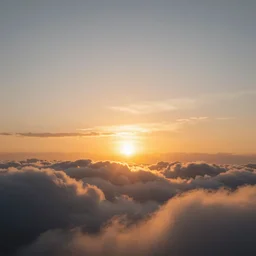 beautiful matte painting of of heaven, sun rise, dramatic light, epic fantasy
