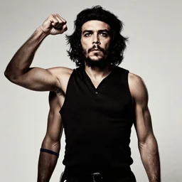 lebron james as che guevara, heroicia, inspiring, photograph