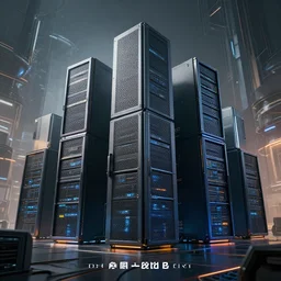 epic cinematic hyperrealism masterpiece where a cluster of internet web servers appears. realistic poster with shaded lighting by craig mallismo, artgerm, jeremy lipkin and michael garmash, unreal engine, radiant light, detailed and complex environment, digital art, art station trends