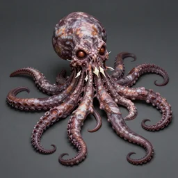 A mass of flesh and tentacles with poisonous darts