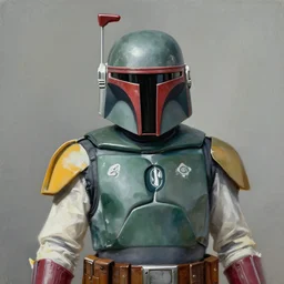 Boba Fett, painting by Ralph McQuarrie