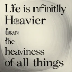 life is infinitely heavier than the heaviness of all things by raymond swanland, highly detailed, abstract