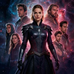 masterpiece medium shot concept art by thomas blackshear, imogen poots as a galactic templar, arcane nebula background, dynamic lighting, matte painting, extremely emotional, cinematic moody colors, poster by hsiao ron chen, ilya kuvshinov, magali villeneuve, artgerm, jeremy lipkin and michael garmash and rob rey, christophe vacher