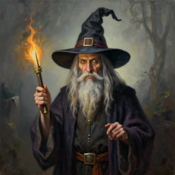 a surreal painting of a witch doctor, by oscar dominguez, highly detailed