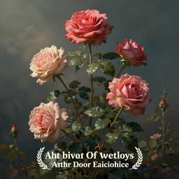 beautiful digital matte cinematic painting of whimsical botanical illustration roses by arthur dove artstation