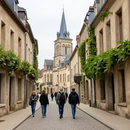 tourists in jijels