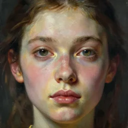 fish creature with subtle human features!!!!!!!!!!!!!!!!!!!!!!!!!!!, detailed face, detailed painting, epic lighting, by ilya repin, phil hale and kent williams