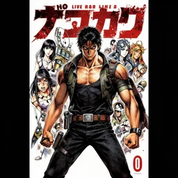 9 0 s seinen horror action manga cover art