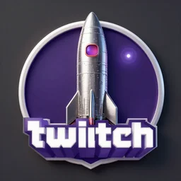 twitch profile banner design, 3 d printing, industrial, rocket, space, cinematic, 4 k, octane render, gritty
