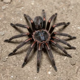 pile of spiders