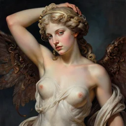 portrait of a seductive and powerful aphrodite, detailed intricate illustration, detailed illustration, hd, 4 k, digital art, overdetailed art, by greg rutkowski, by loish, complementing colors, trending on artstation, deviantart
