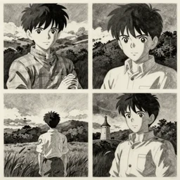 drawing pictures together by satoshi kon