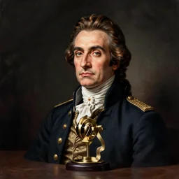 Simon Bolívar, full body portrait, dramatic lighting, volumetric lighting, sharp focus