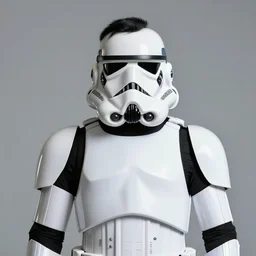 portrait of a man by greg rutkowski, british features, short black hair in military style, moustache, perfect military composure, wearing stormtrooper gear, star wars expanded universe, he is about 5 0 years old, highly detailed portrait, digital painting, artstation, concept art, smooth, sharp foccus ilustration, artstation hq