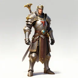 intricate knight ultra detailed fantasy, dndbeyond, bright, colourful, realistic, dnd character portrait, full body, pathfinder, pinterest, art by ralph horsley, dnd, rpg, lotr game design fanart by concept art, behance hd, artstation, deviantart, hdr render in unreal engine 5