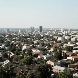 beautiful photograph of marxist human settlement, city, communist.