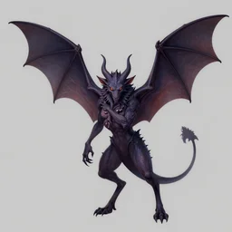 fairy bat wing demon gargoyle, by brom and artgerm and greg rutkowski and ruan jia and conrad roset and mucha,