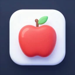 arrow 3 d apple app icon material design pixar by victo ngai