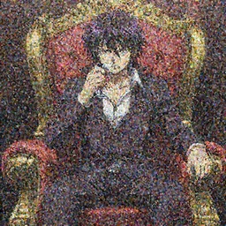 Monokuma from Danganronpa sitting on a throne holding a glass of whine, very detailed, 4k